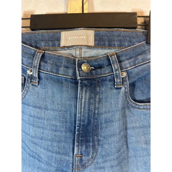 Everlane jean women's size 28 regular mid rise Medium Wash Denim Straight B11 - Picture 2 of 7